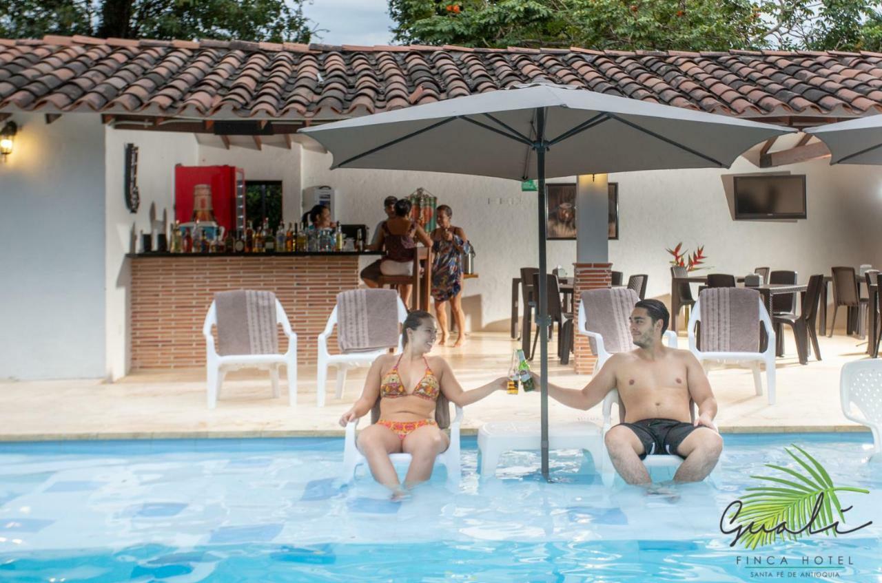 Finca Hotel Guali Santafe Santa Fe de Antioquia Dış mekan fotoğraf