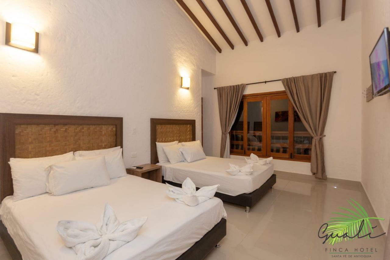 Finca Hotel Guali Santafe Santa Fe de Antioquia Dış mekan fotoğraf